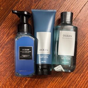 Bath & Body Works Ocean Men's Collection - Black and Blue
